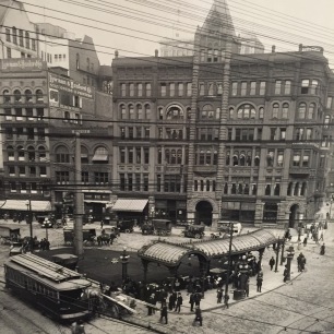 Pioneer Square Pergola, 1914